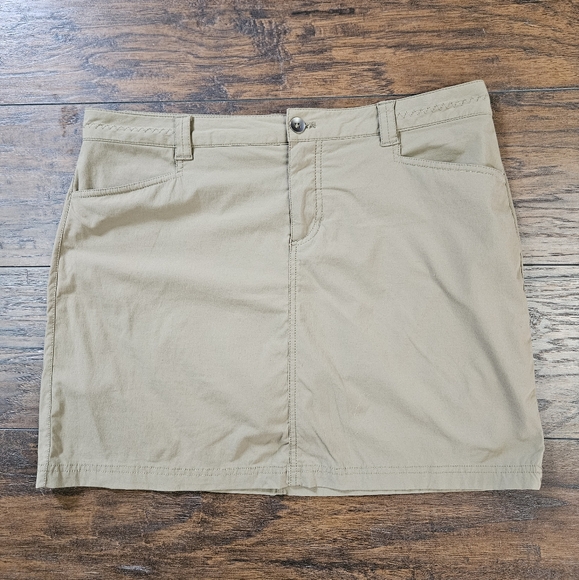 Eddie Bauer Women's Bundle of 3 Travex Stretch Tech Skorts Size 12 Purple Cream - Picture 6 of 16